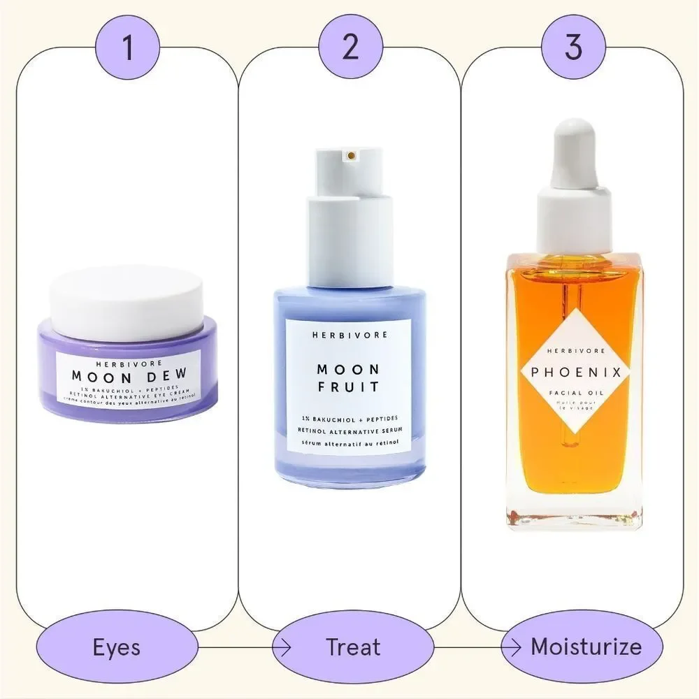 MOON DEW 1% Bakuchiol + Peptides Retinol Alternative Firming Eye Cream